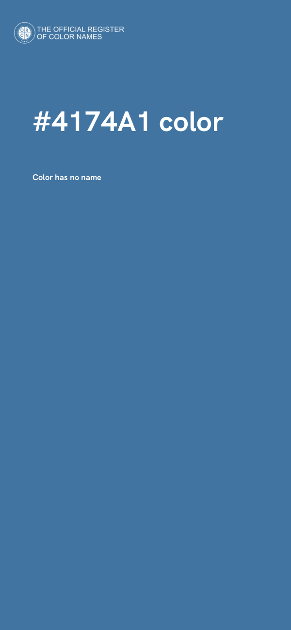 #4174A1 color image