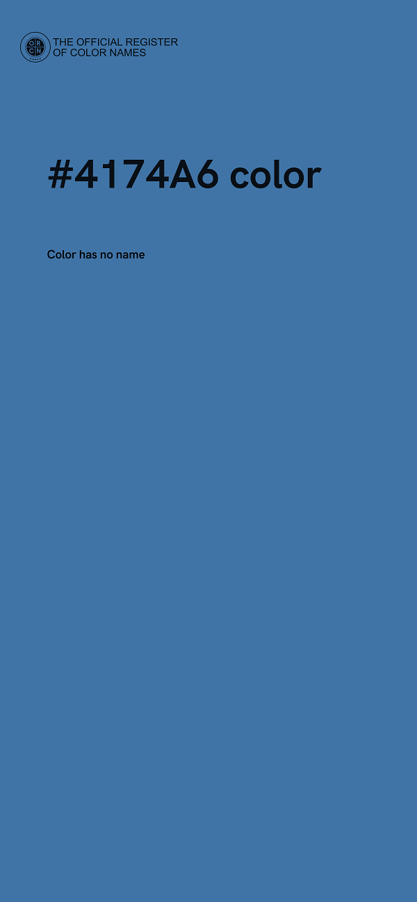 #4174A6 color image