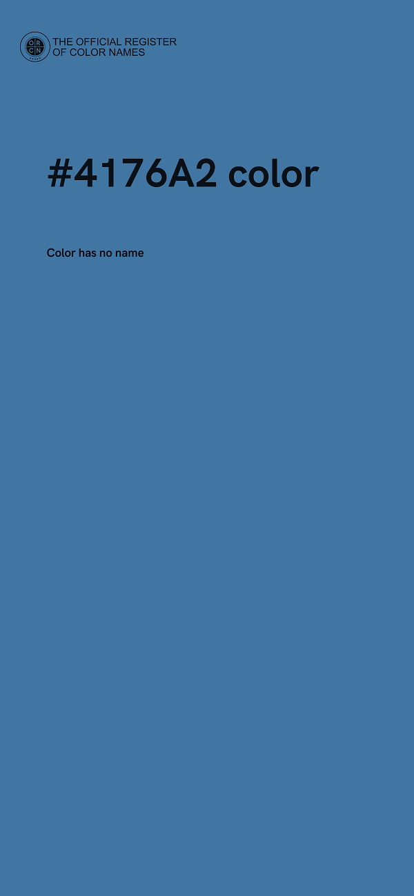#4176A2 color image
