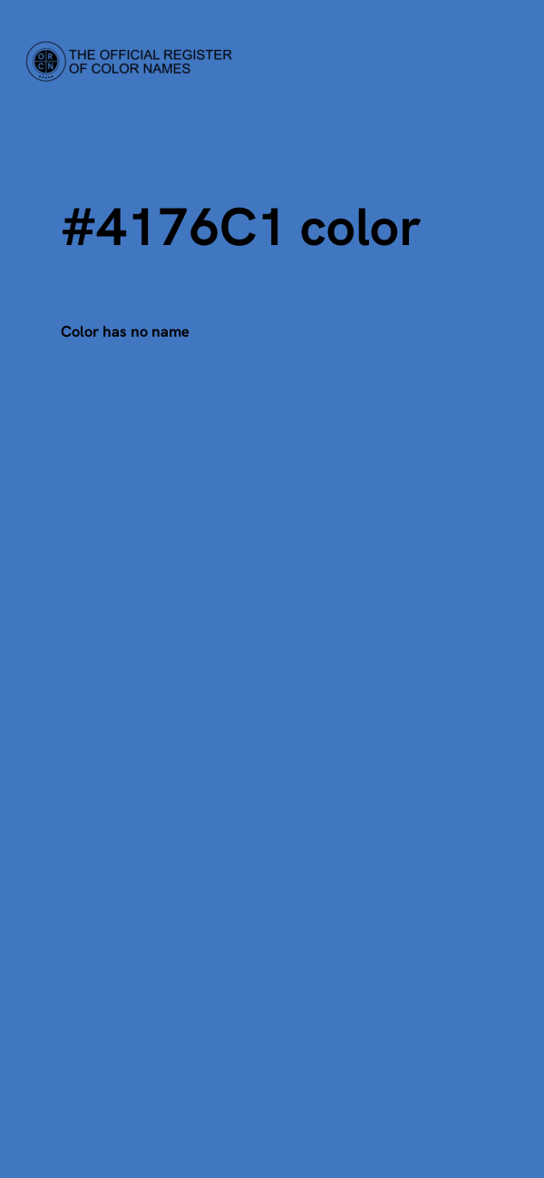#4176C1 color image