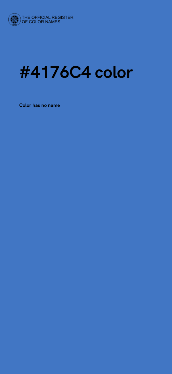 #4176C4 color image