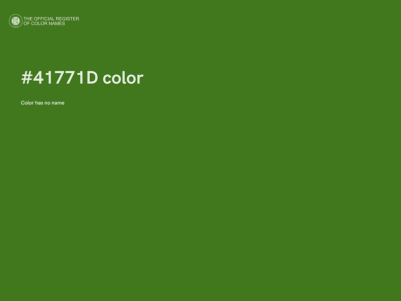 #41771D color image