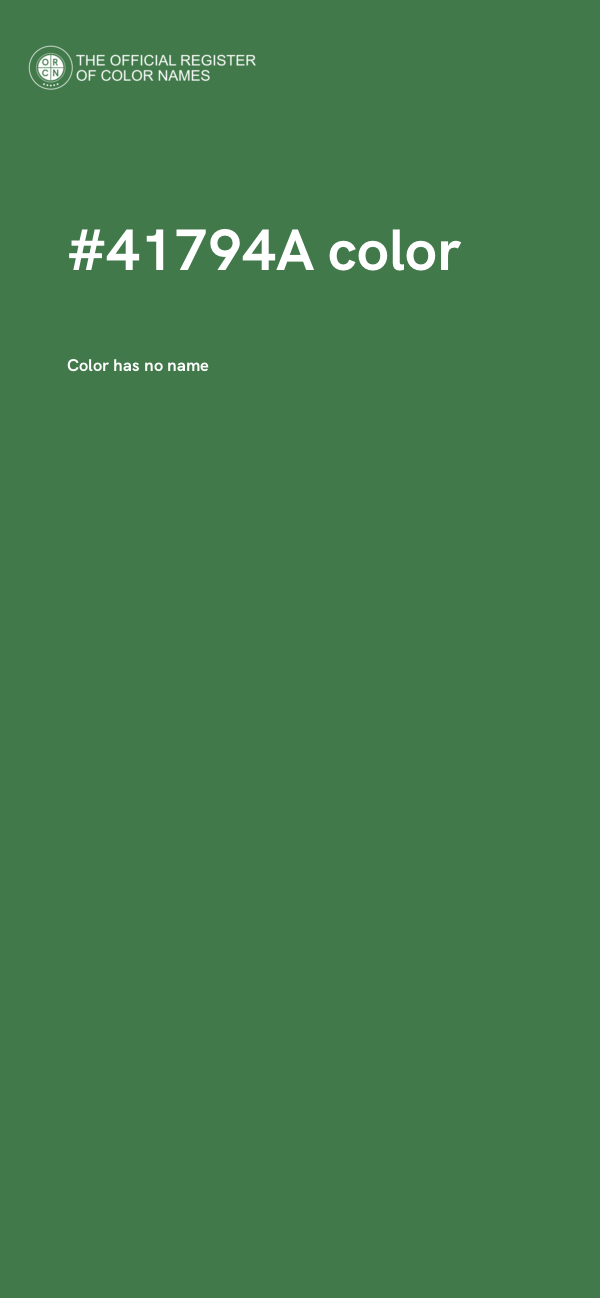 #41794A color image