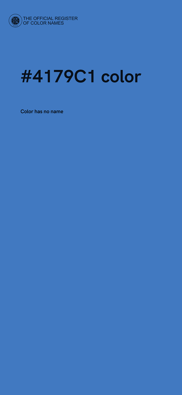 #4179C1 color image
