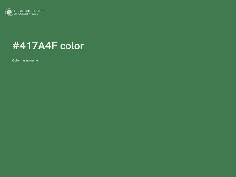 #417A4F color image