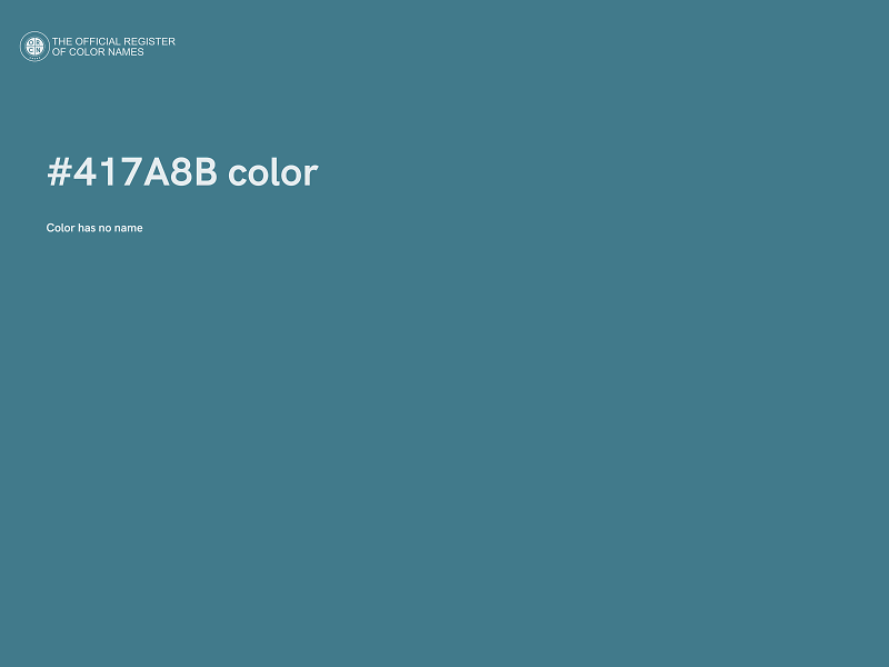 #417A8B color image