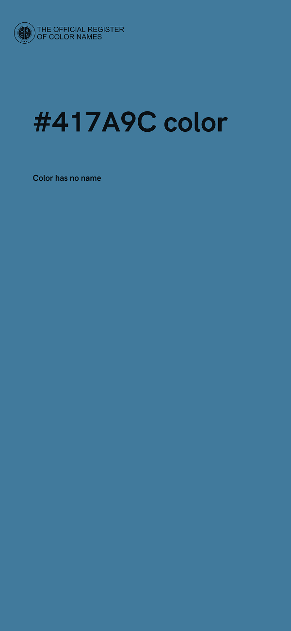 #417A9C color image