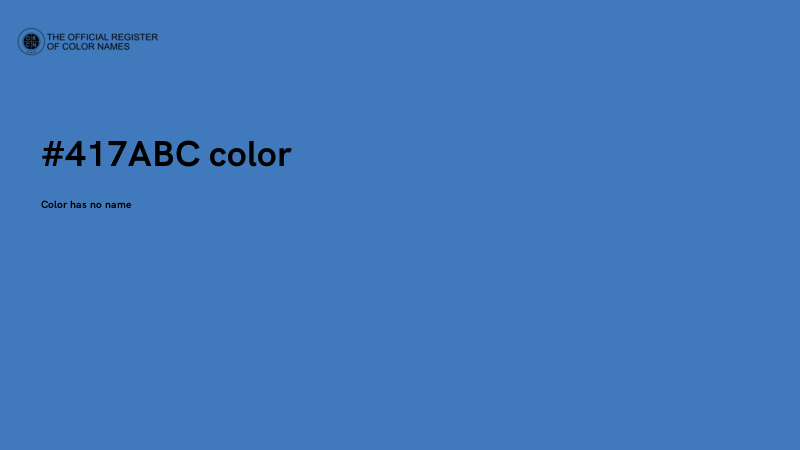 #417ABC color image