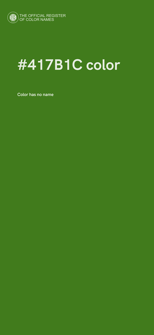 #417B1C color image