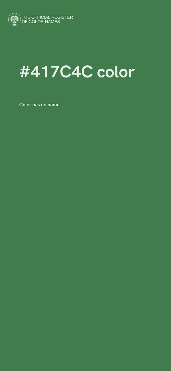 #417C4C color image