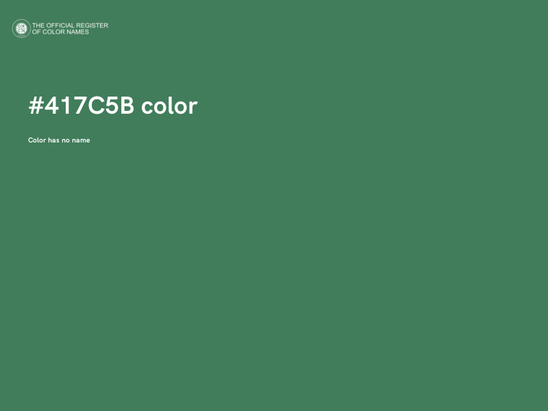 #417C5B color image