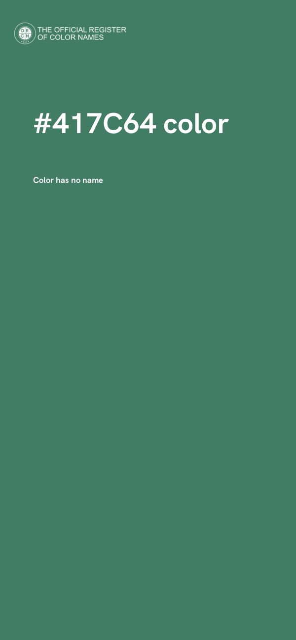 #417C64 color image
