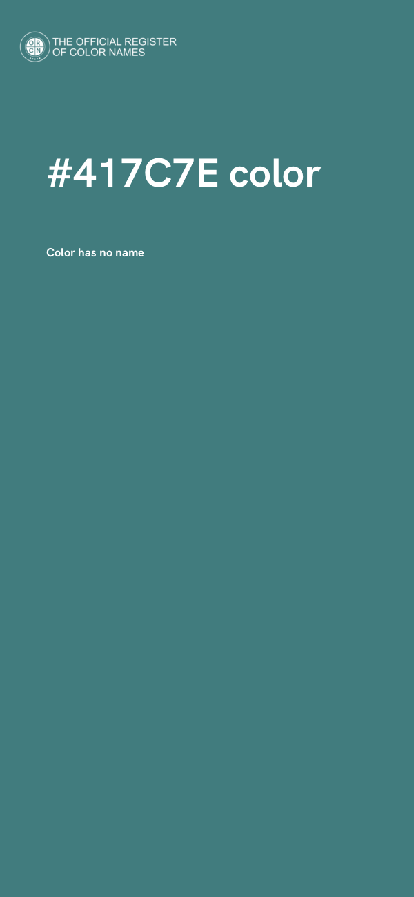 #417C7E color image
