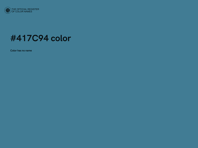 #417C94 color image