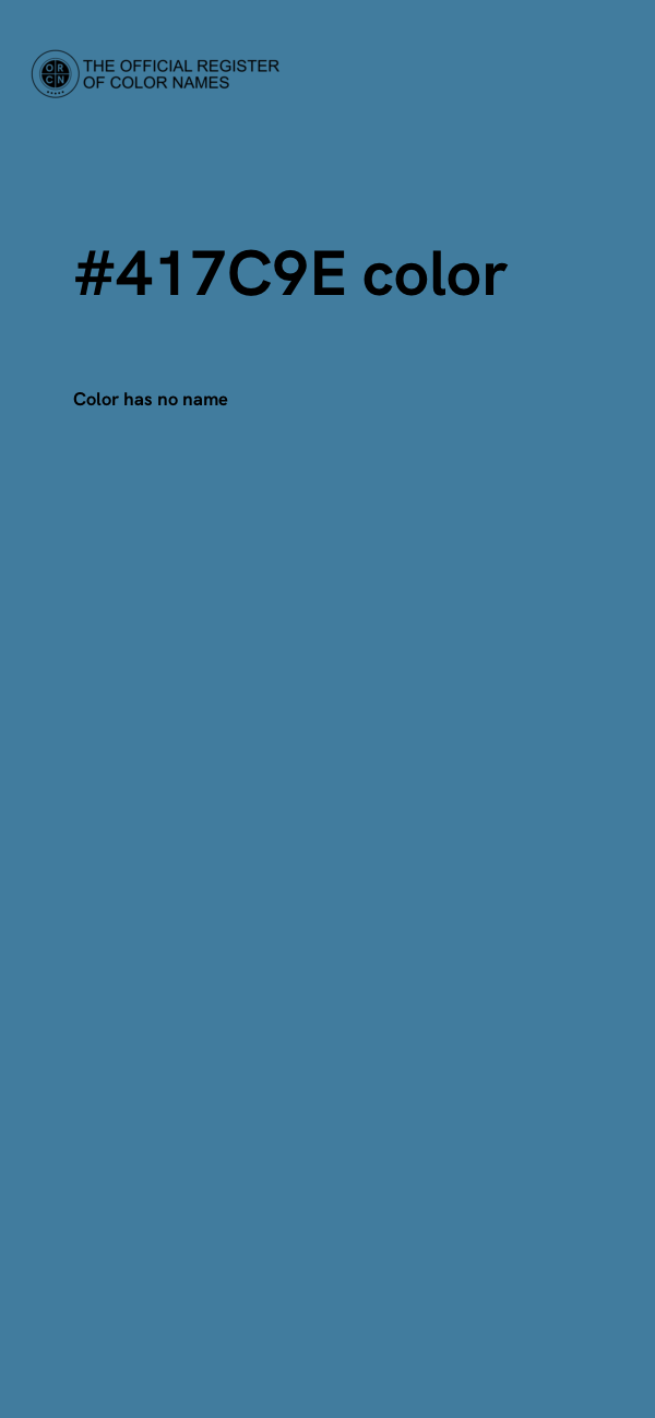 #417C9E color image