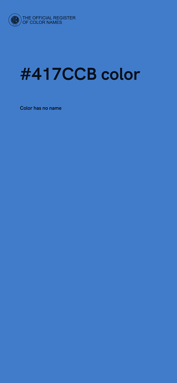 #417CCB color image