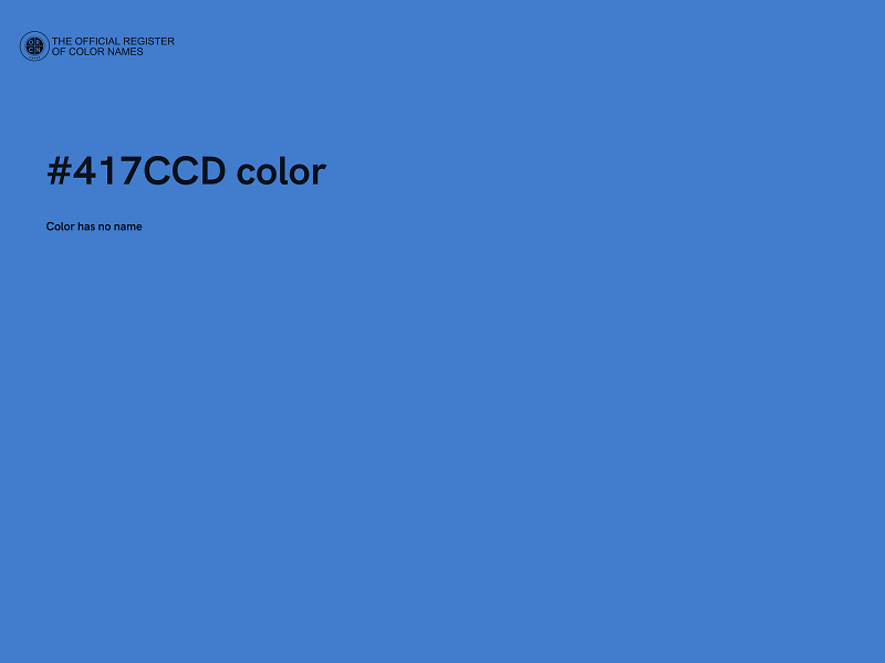 #417CCD color image