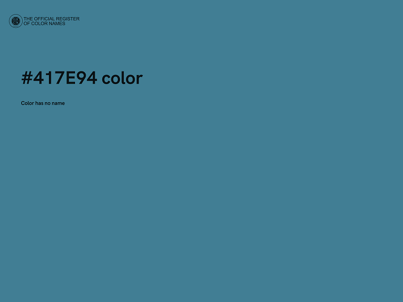 #417E94 color image