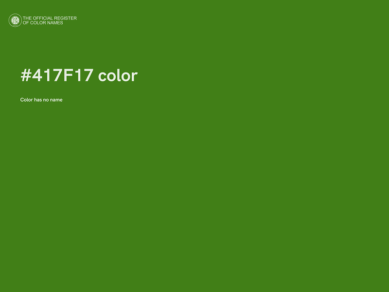 #417F17 color image