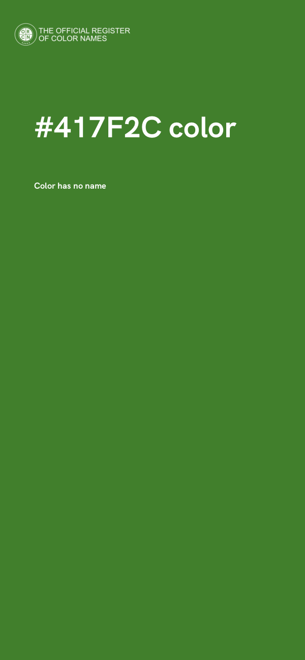 #417F2C color image