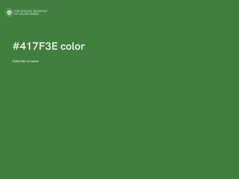 #417F3E color image
