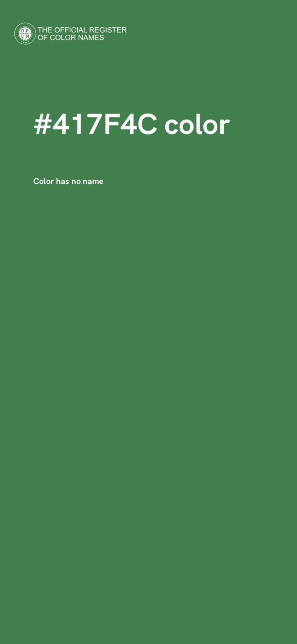 #417F4C color image