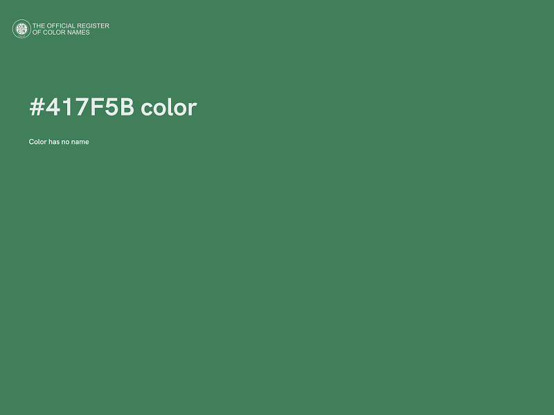 #417F5B color image