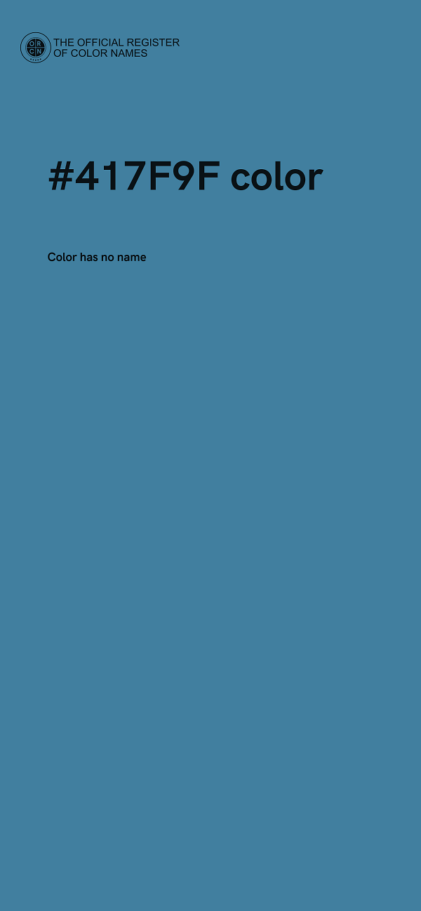#417F9F color image