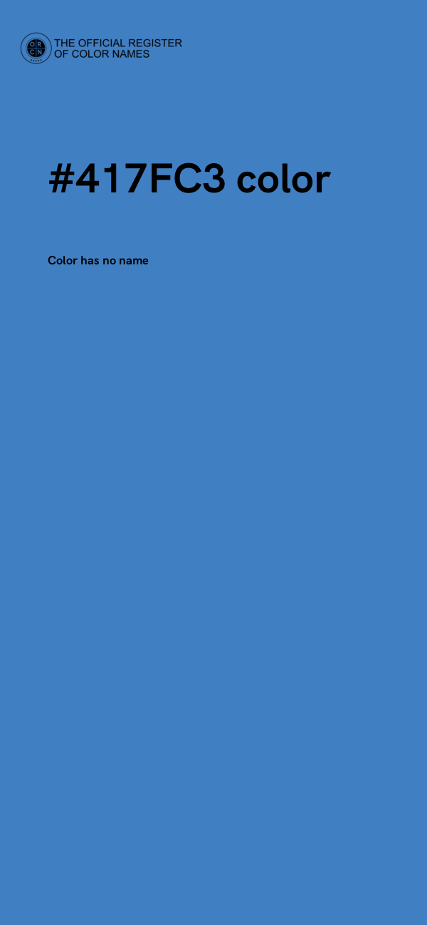 #417FC3 color image