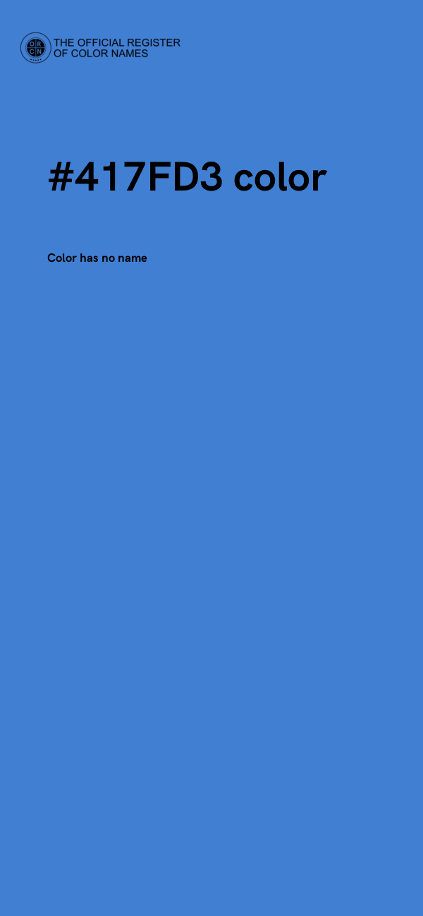#417FD3 color image