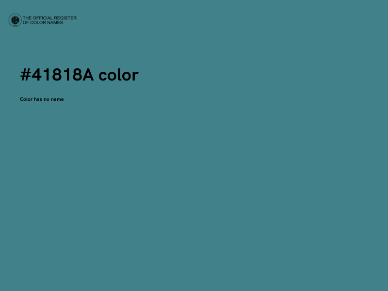 #41818A color image