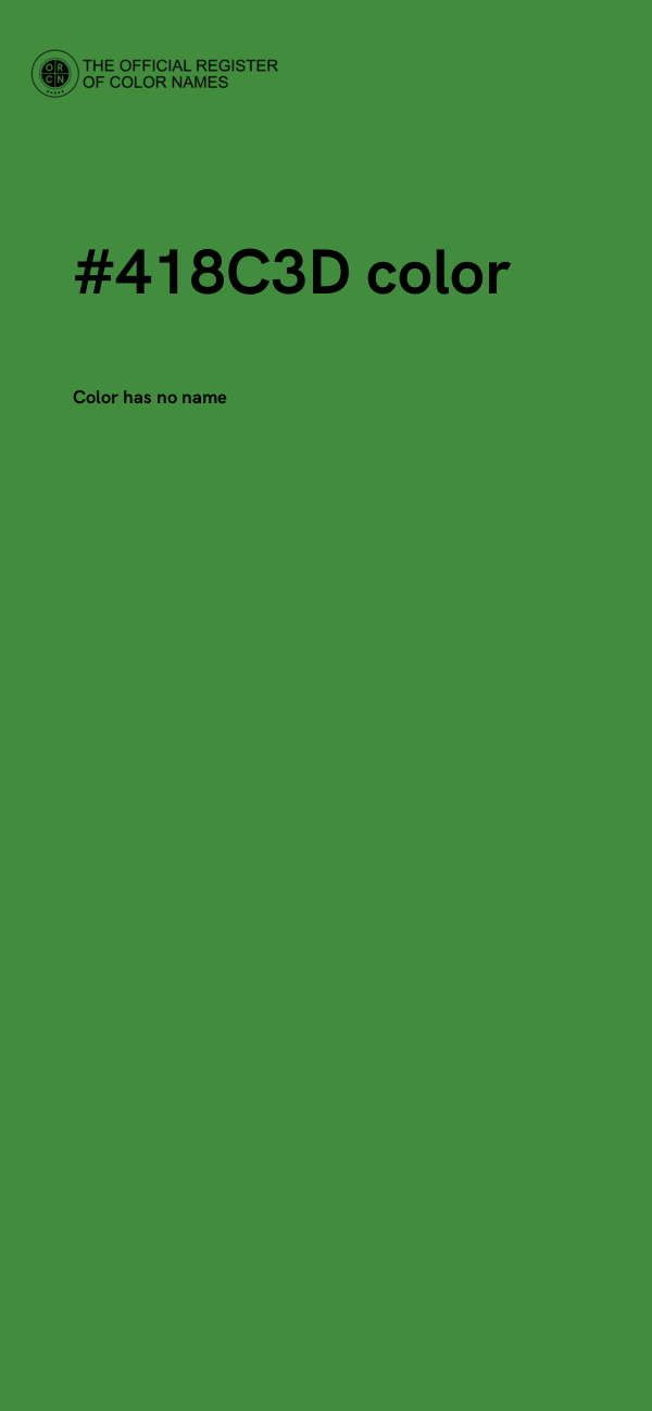 #418C3D color image