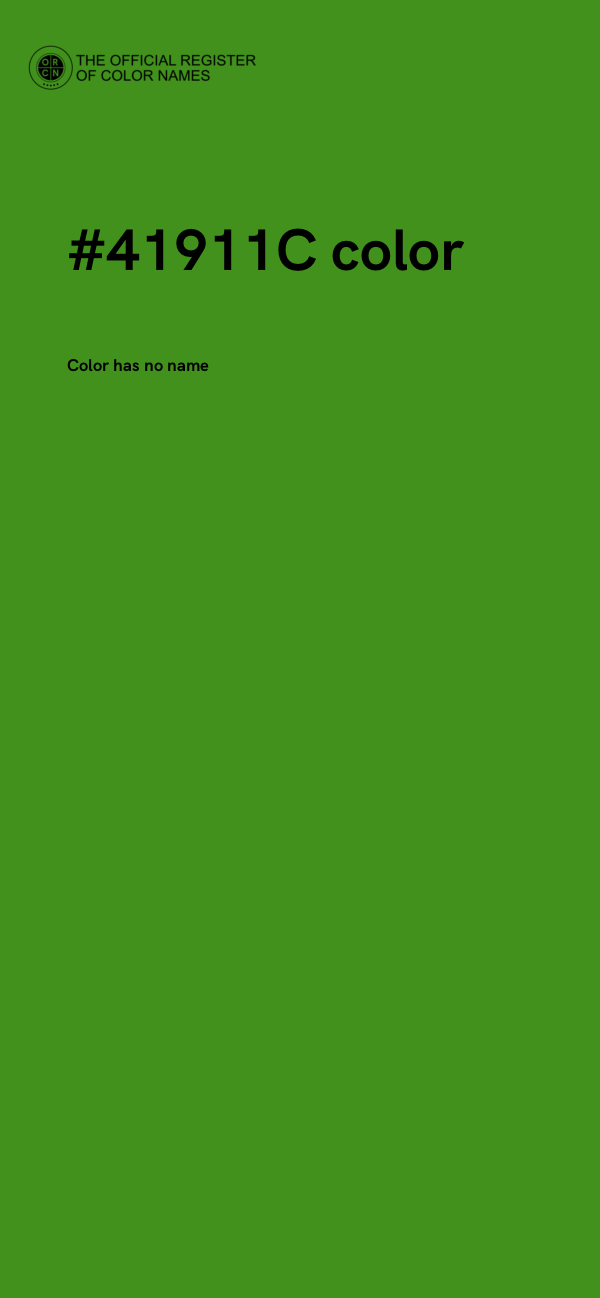 #41911C color image