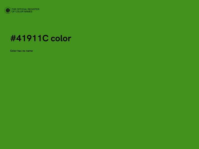 #41911C color image