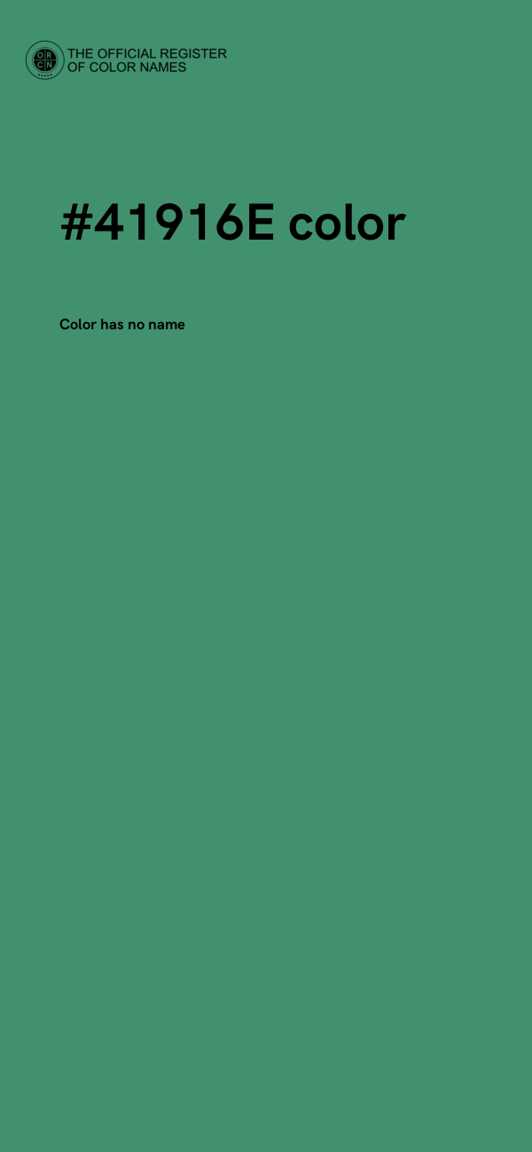 #41916E color image