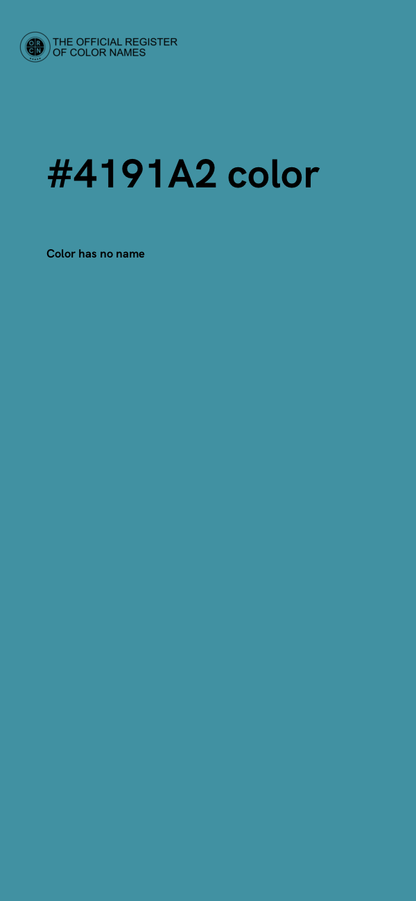 #4191A2 color image