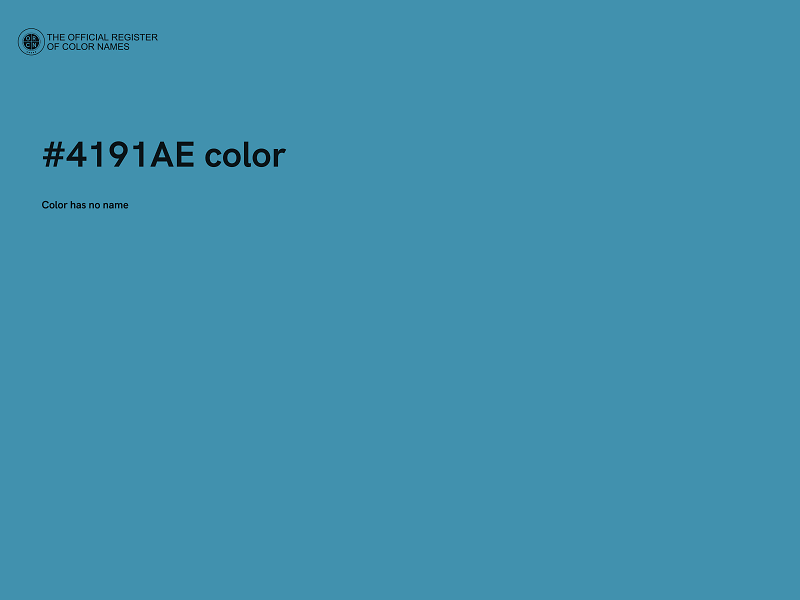 #4191AE color image