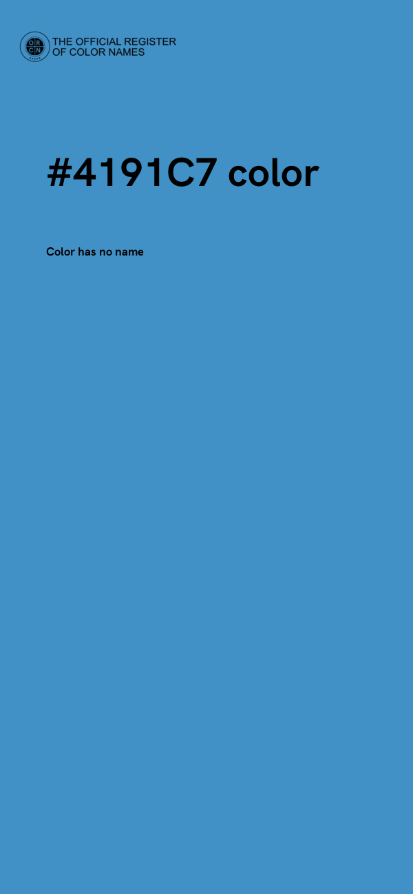 #4191C7 color image