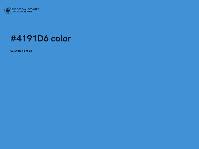 #4191D6 color image