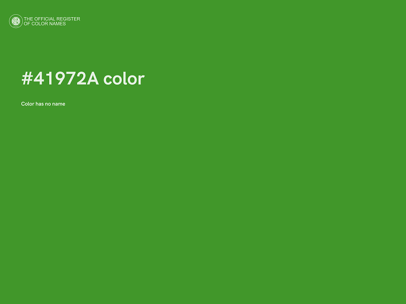 #41972A color image