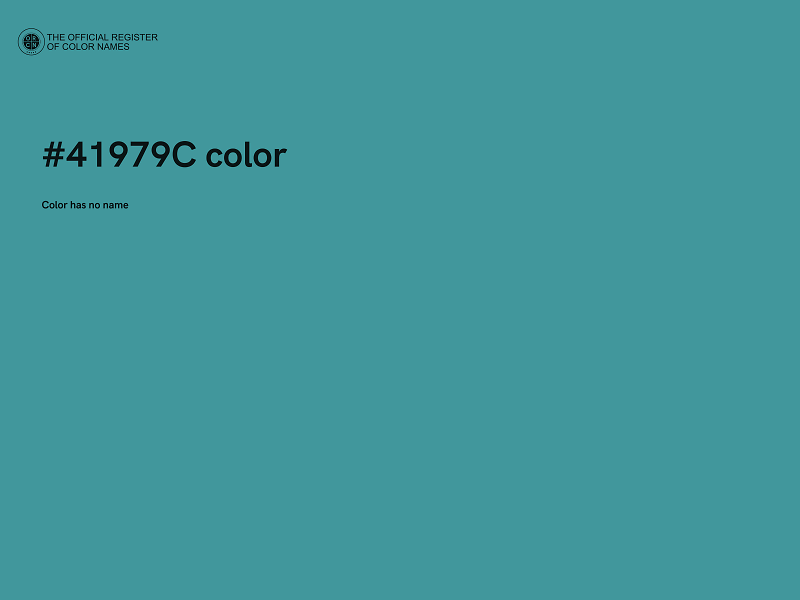 #41979C color image