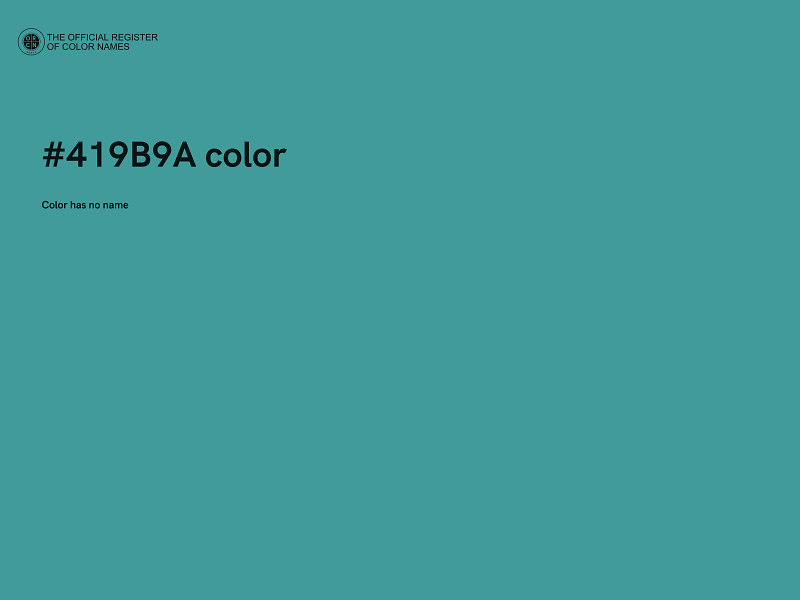 #419B9A color image