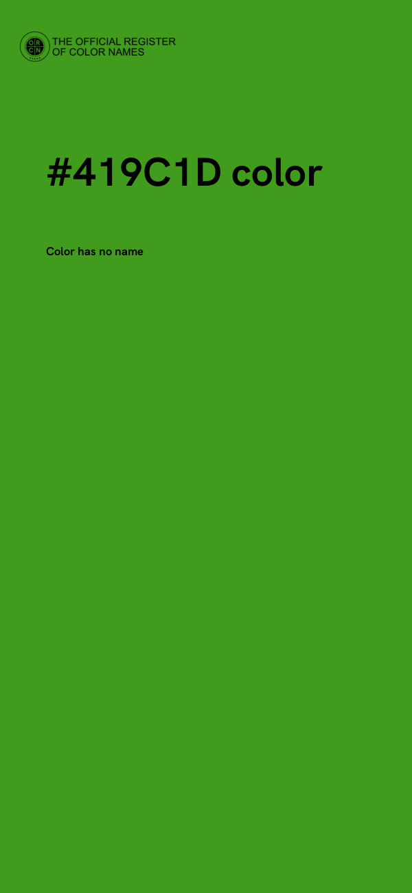#419C1D color image