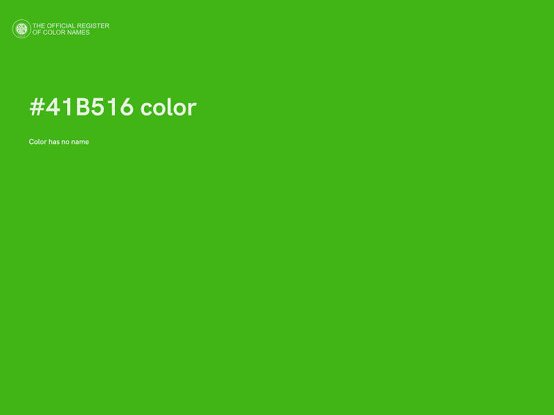 #41B516 color image