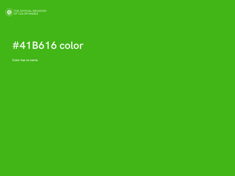 #41B616 color image