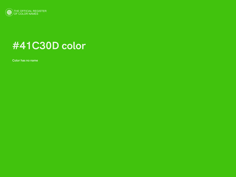 #41C30D color image
