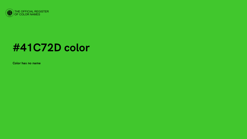 #41C72D color image