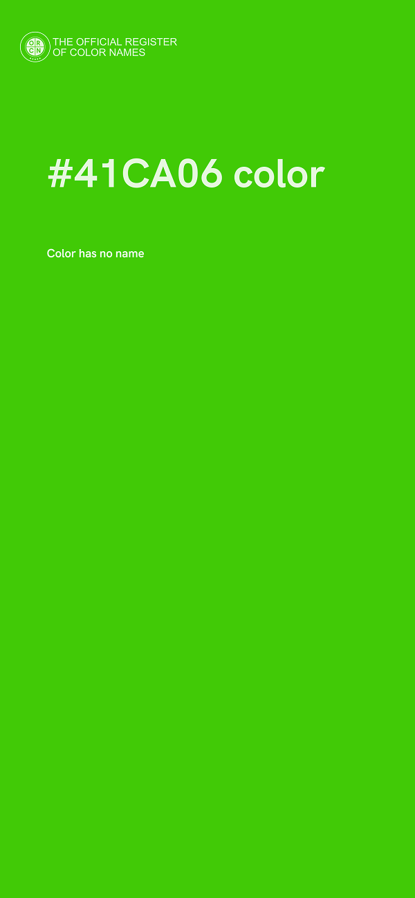 #41CA06 color image