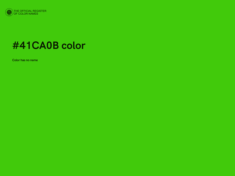 #41CA0B color image