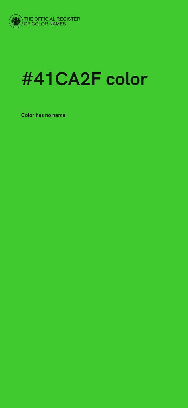 #41CA2F color image